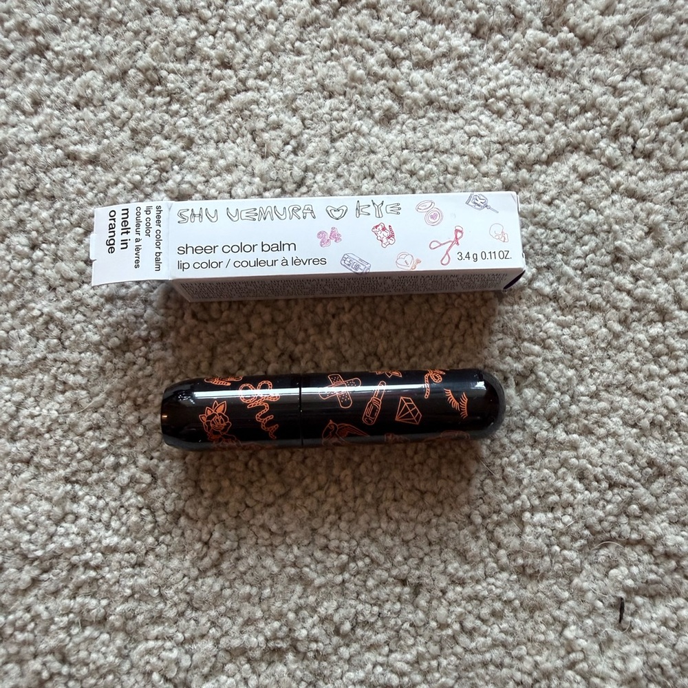 NEW Shu Uemura x Kye Sheer Color Balm in Melt in Orange